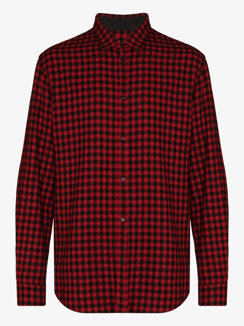 Checked Long Sleeve Shirt