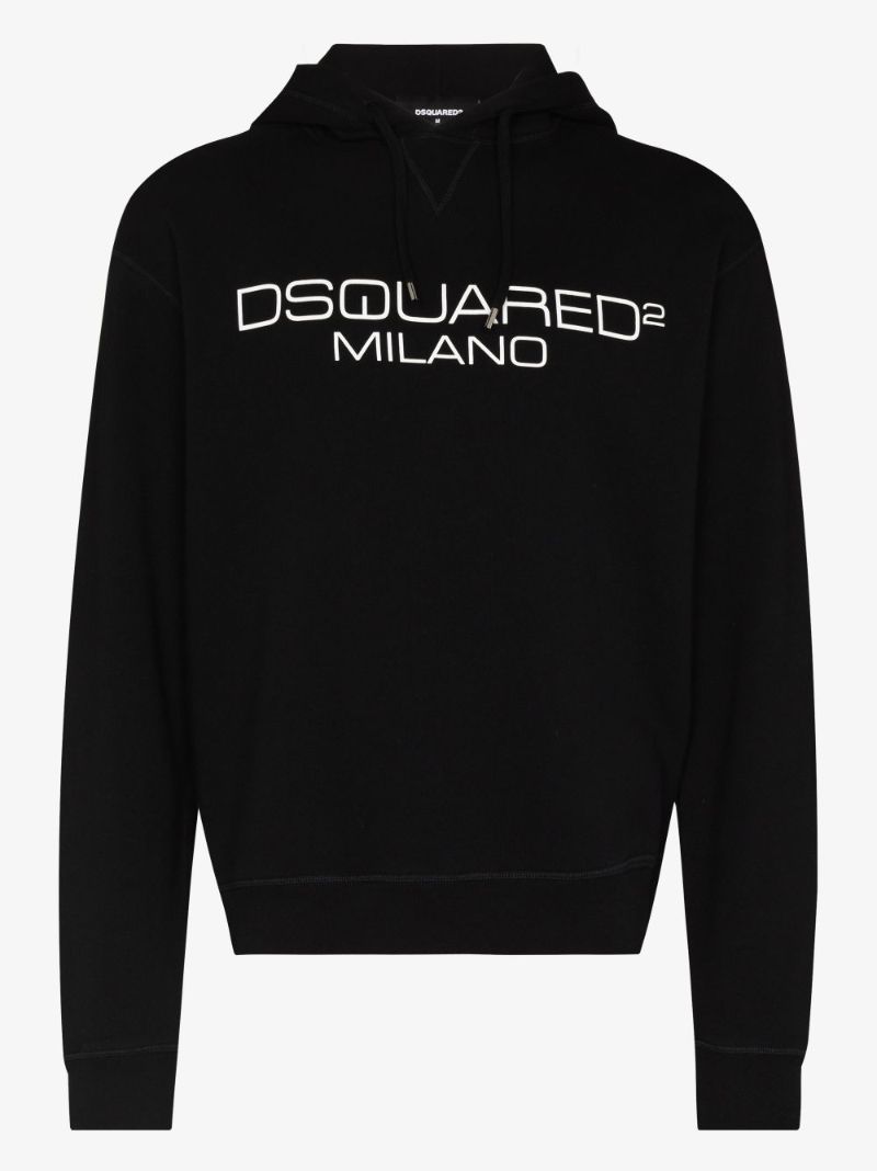 Milano Logo Print Hoodie