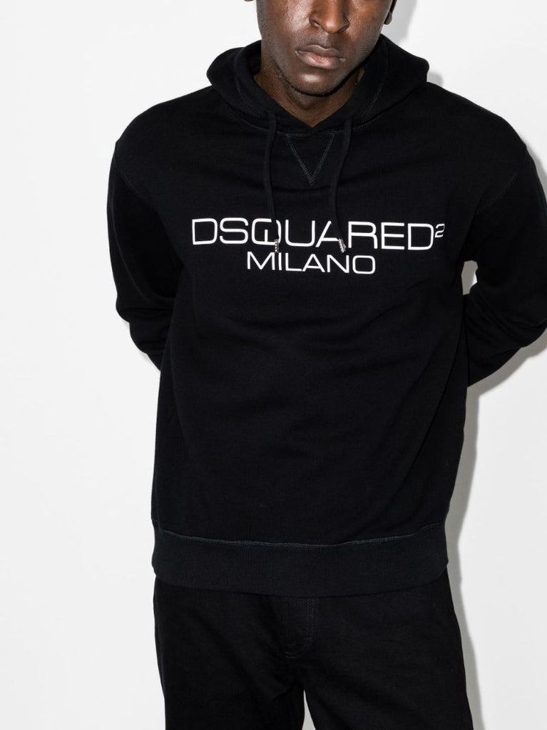 Milano Logo Print Hoodie