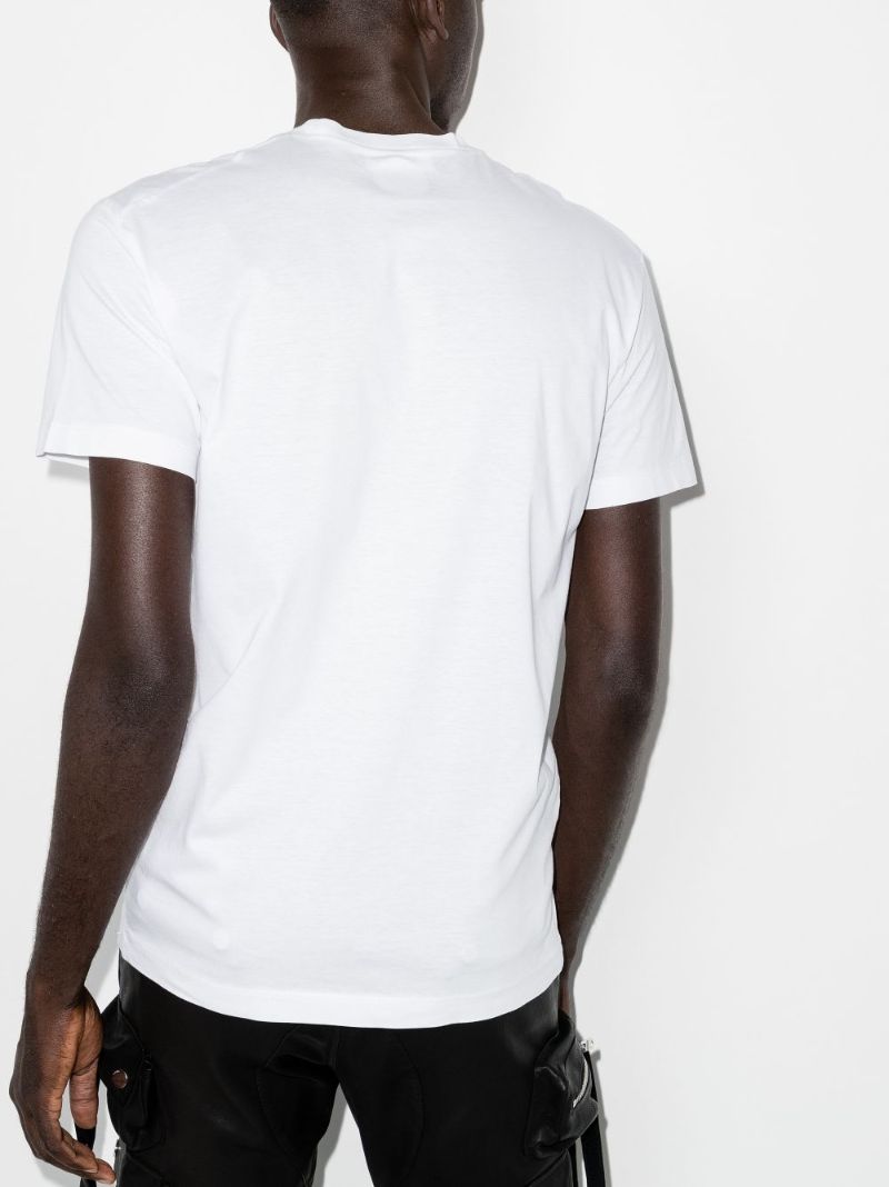 Blocked Out Icon Logo Print T-shirt