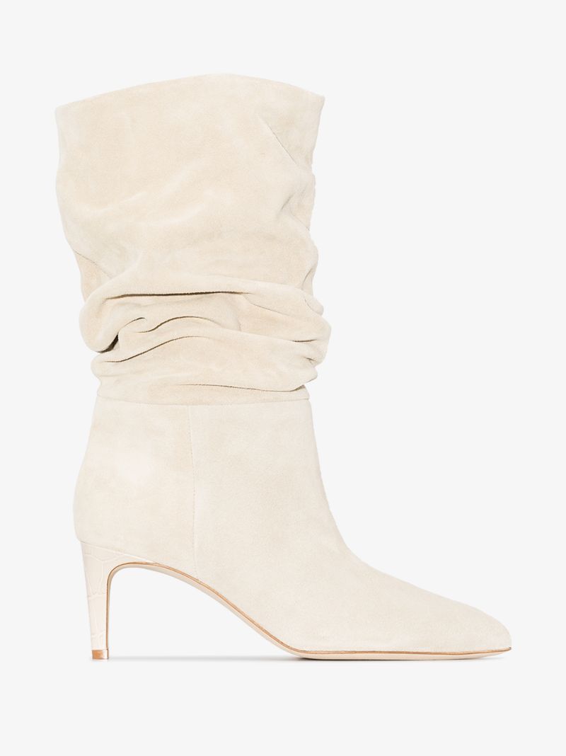 Neutral 60 Slouched Suede Boots