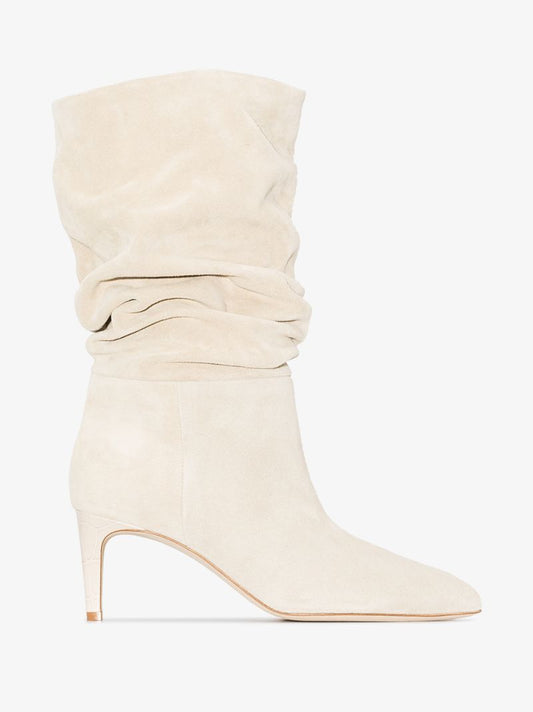 Neutral 60 Slouched Suede Boots