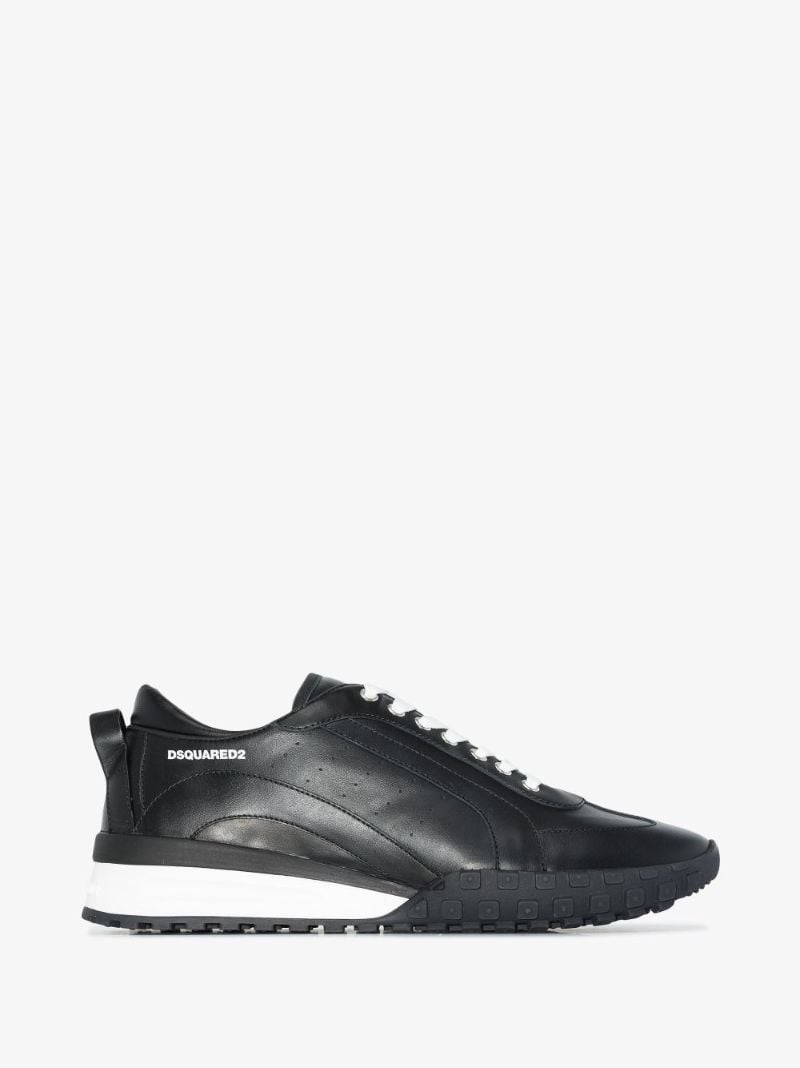 Black Legend 551 Leather Sneakers