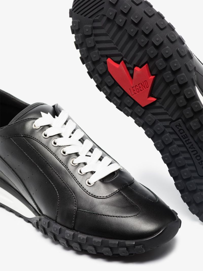 Black Legend 551 Leather Sneakers