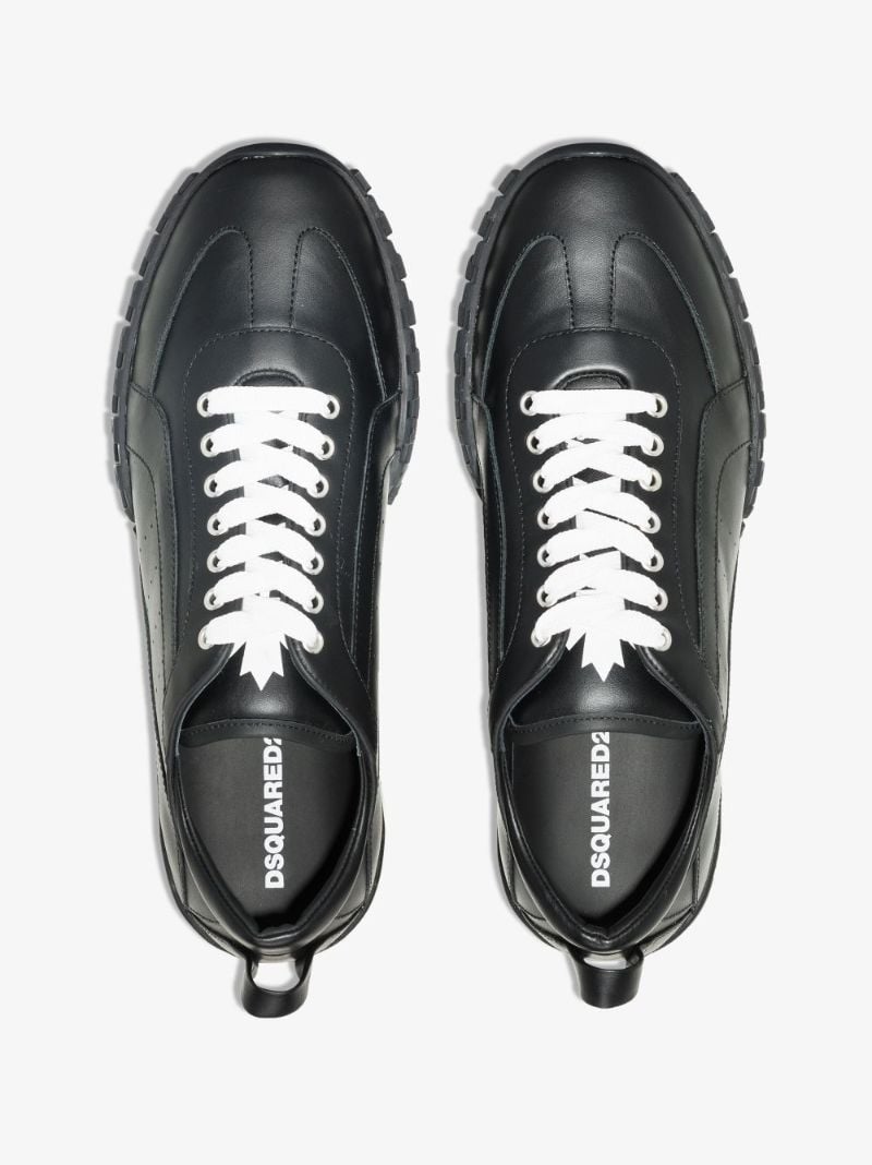 Black Legend 551 Leather Sneakers