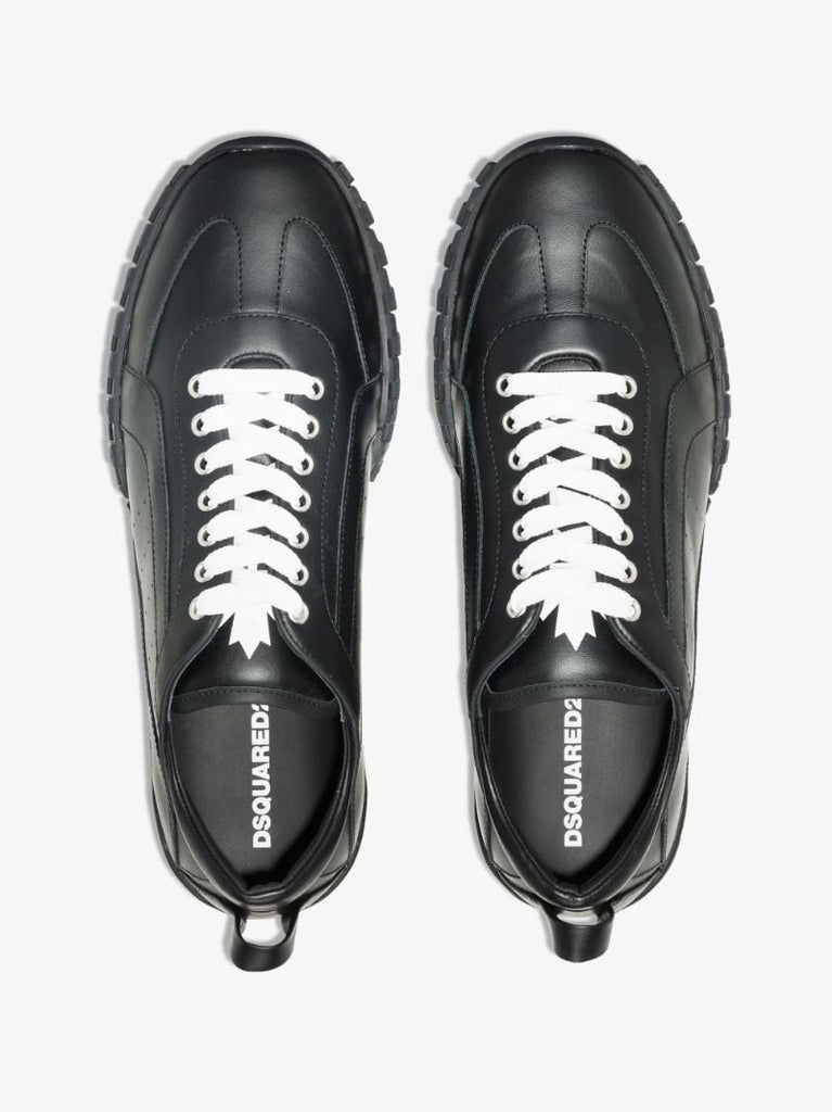 Black Legend 551 Leather Sneakers