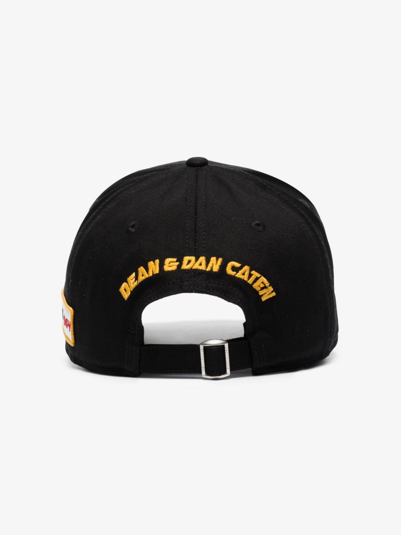 Black Bros Logo Patch Baseball Cap