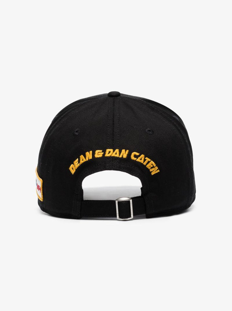 Black Bros Logo Patch Baseball Cap