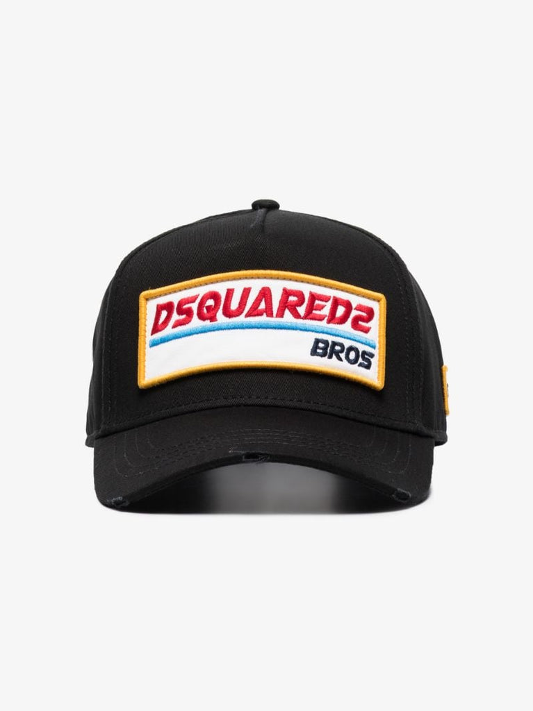 Black Bros Logo Patch Baseball Cap