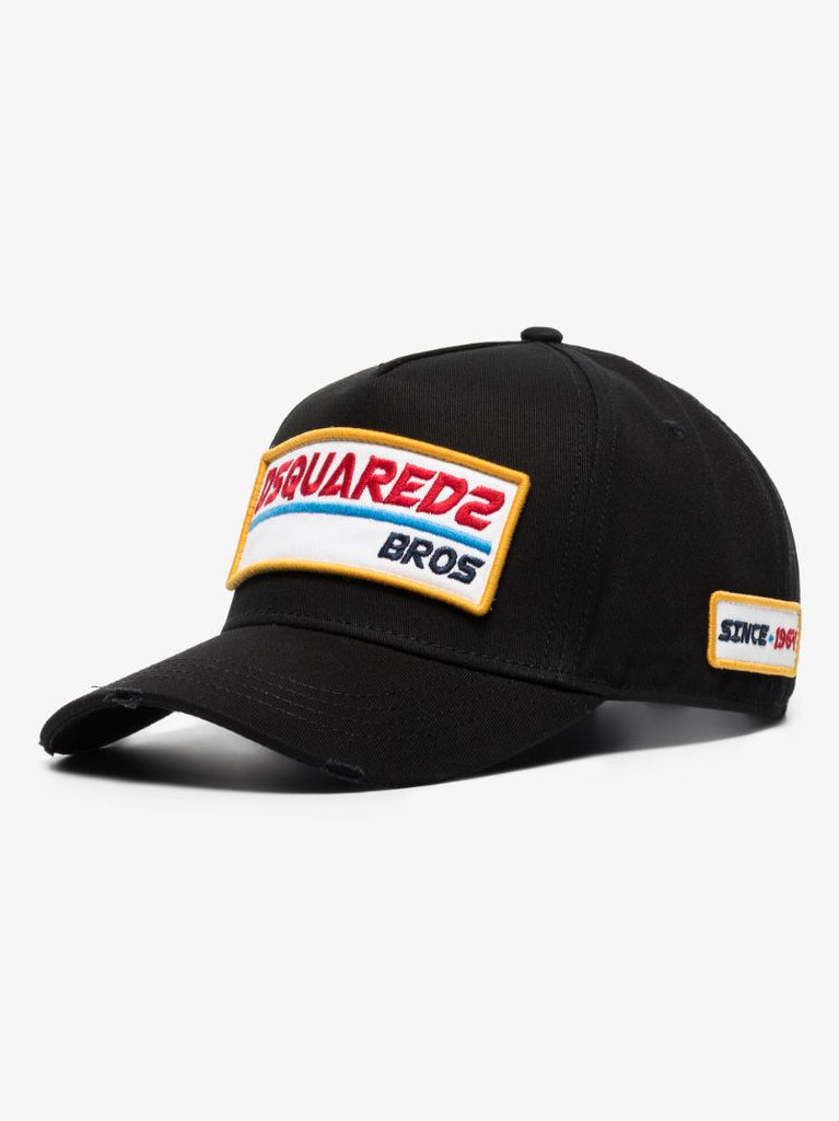 Black Bros Logo Patch Baseball Cap