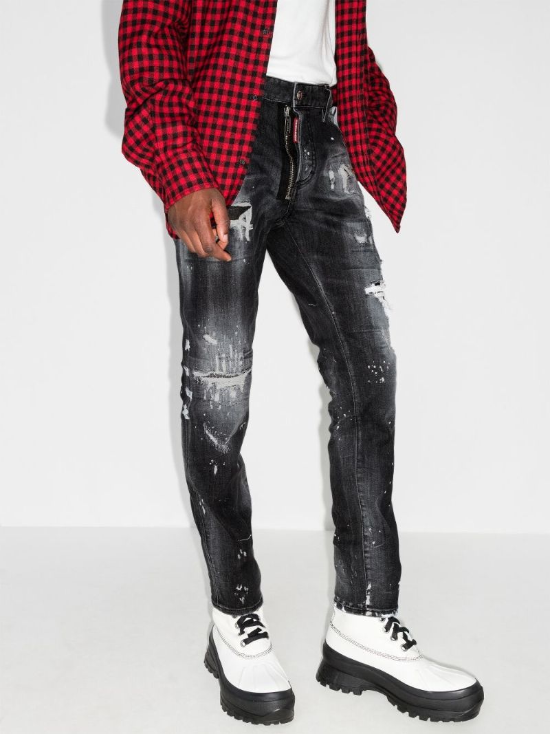 Mercury Skater Distressed Jeans