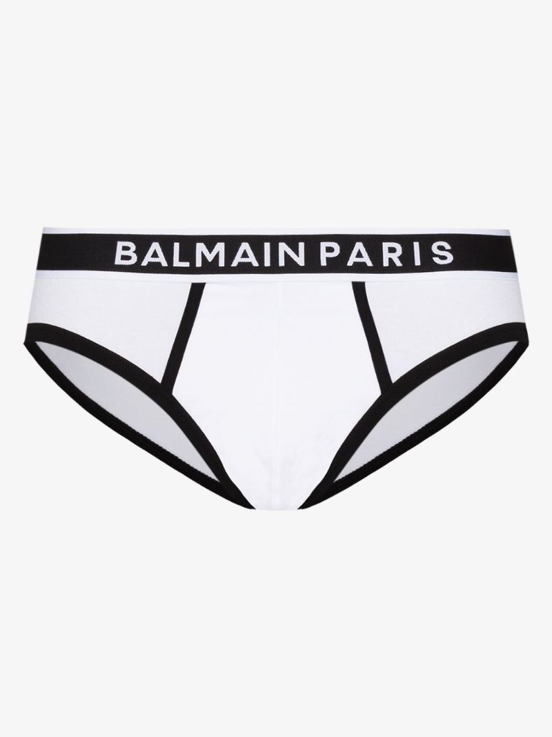 Logo Waistband Briefs Set