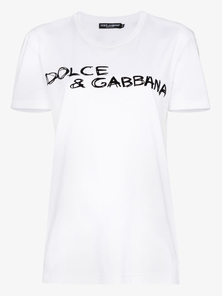 Logo Print Cotton T-shirt