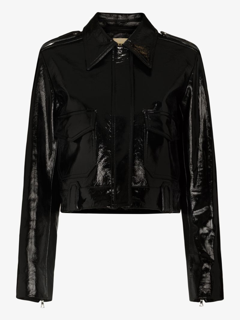 Cordelia Patent Leather Jacket