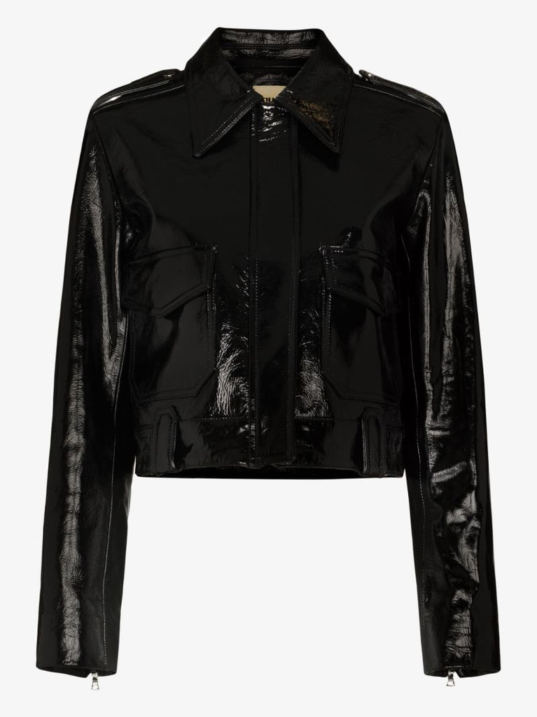 Cordelia Patent Leather Jacket