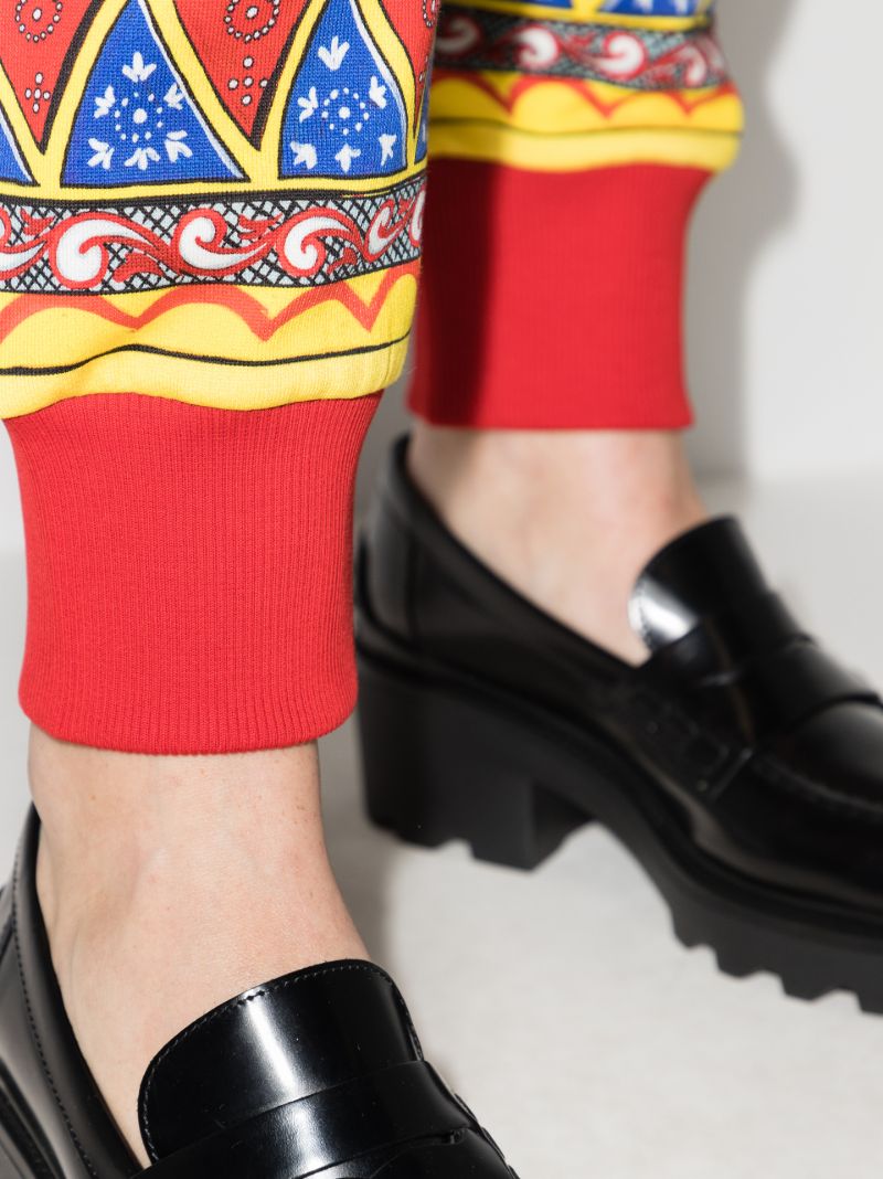 Carretto Print Track Pants