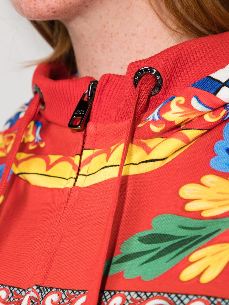 Carretto Print Hoodie