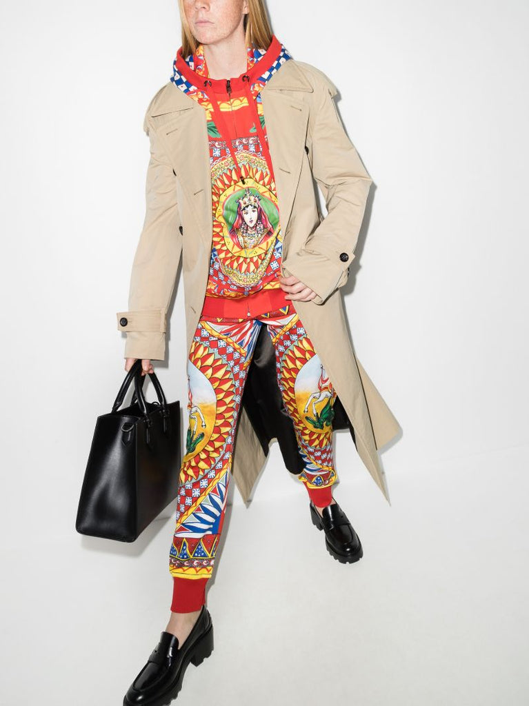 Carretto Print Hoodie
