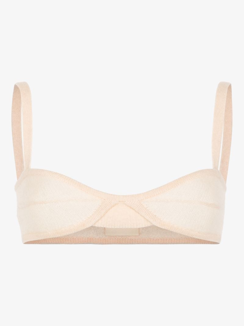 Eda Knitted Cashmere Bralette