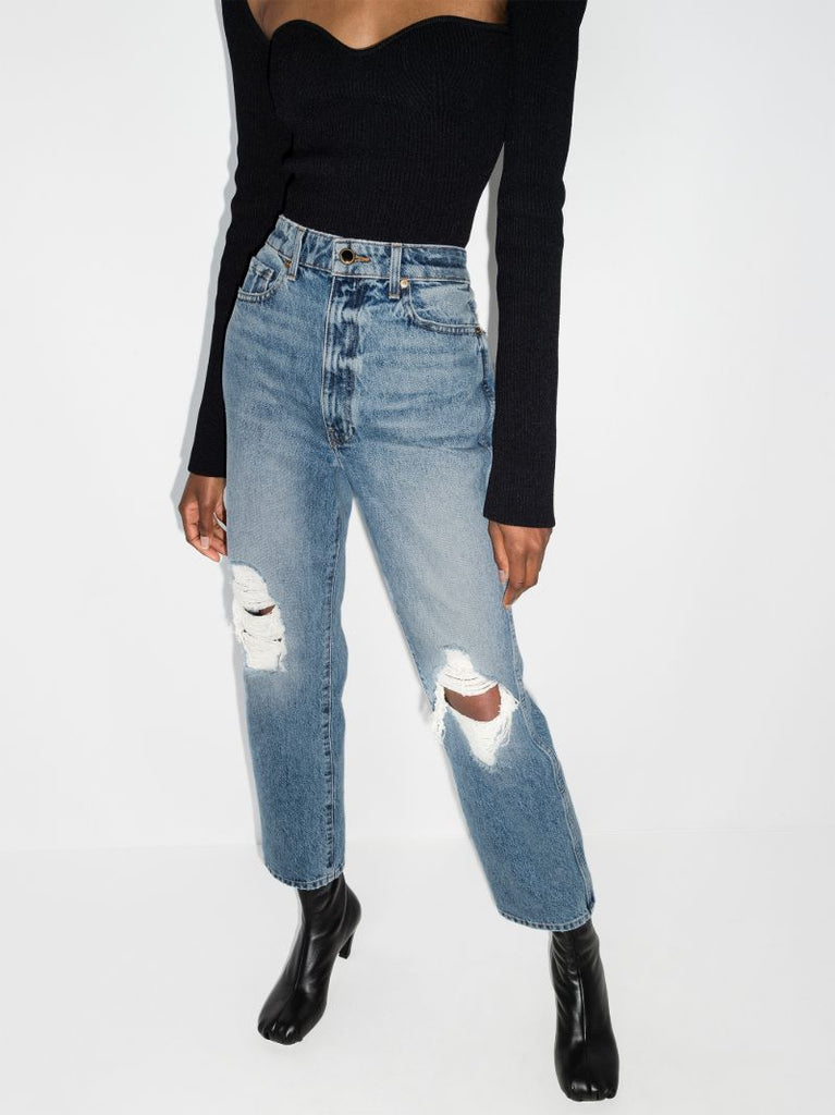 The Abigail Straight-leg Jeans