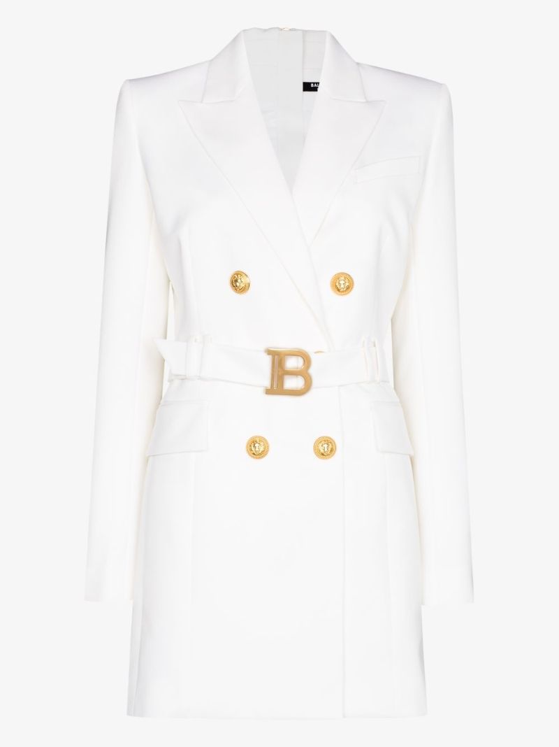 Belted Blazer Mini Dress