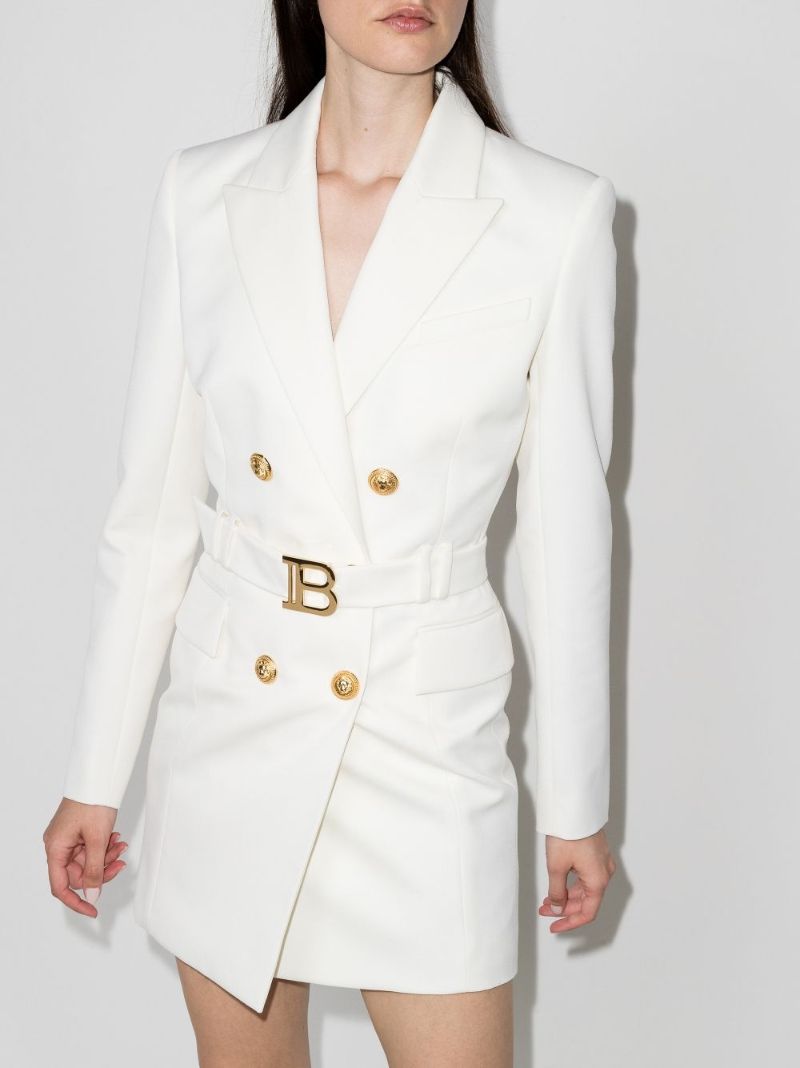 Belted Blazer Mini Dress