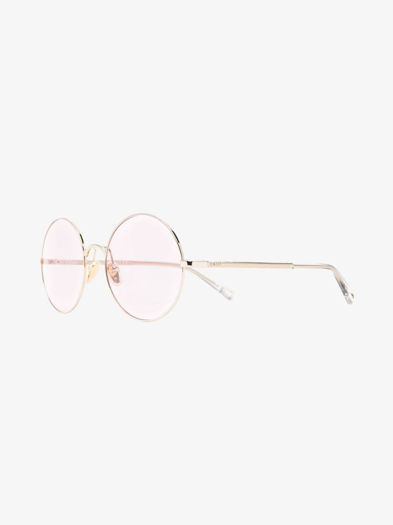 Gold Tone Demi Convertible Gradient Sunglasses