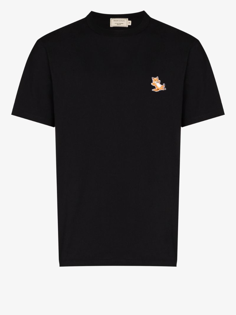 Chillax Fox Patch Logo T-shirt