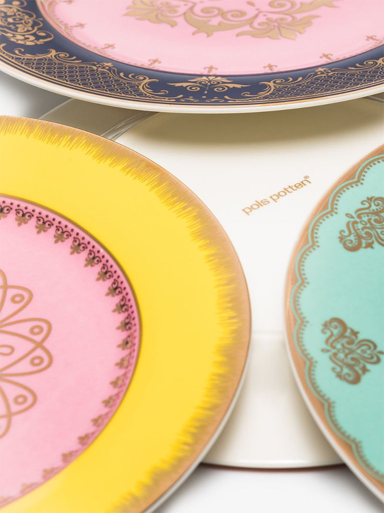 Multicolour Grandpa Side Plate Set