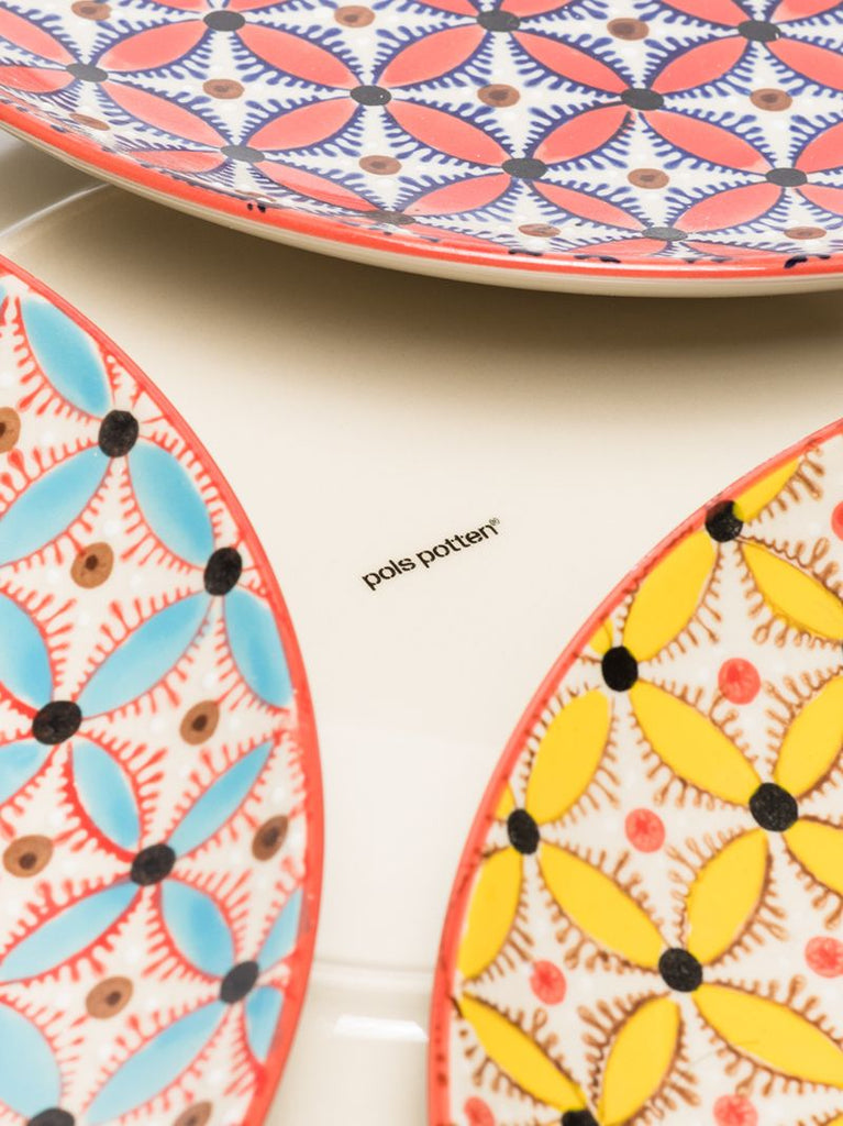 Multicolour Hippy Dinner Plate Set