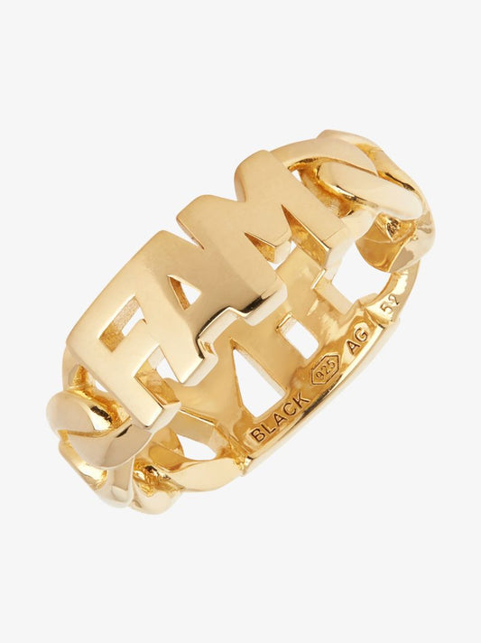 Gold-plated Family Ring