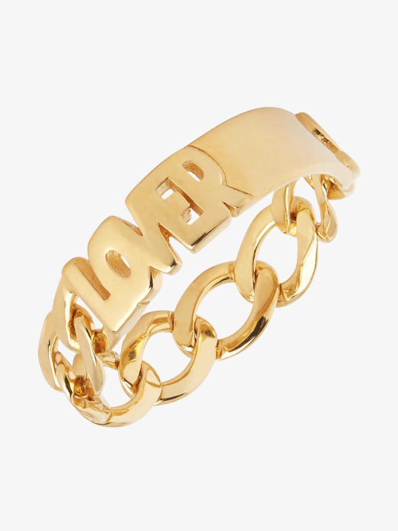 Gold-plated Lovers Ring