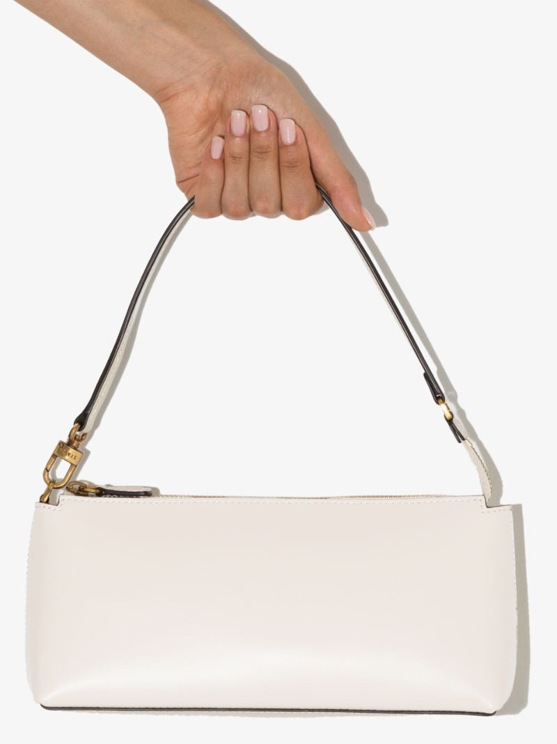 Neutral Kaia Leather Shoulder Bag