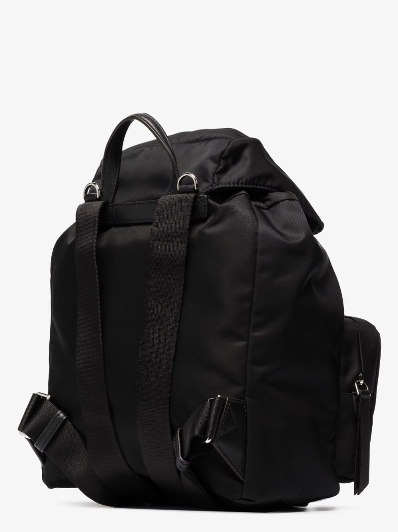 Black Dauphine Large Backpack