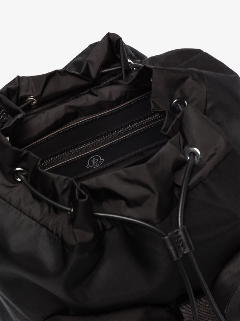 Black Dauphine Large Backpack