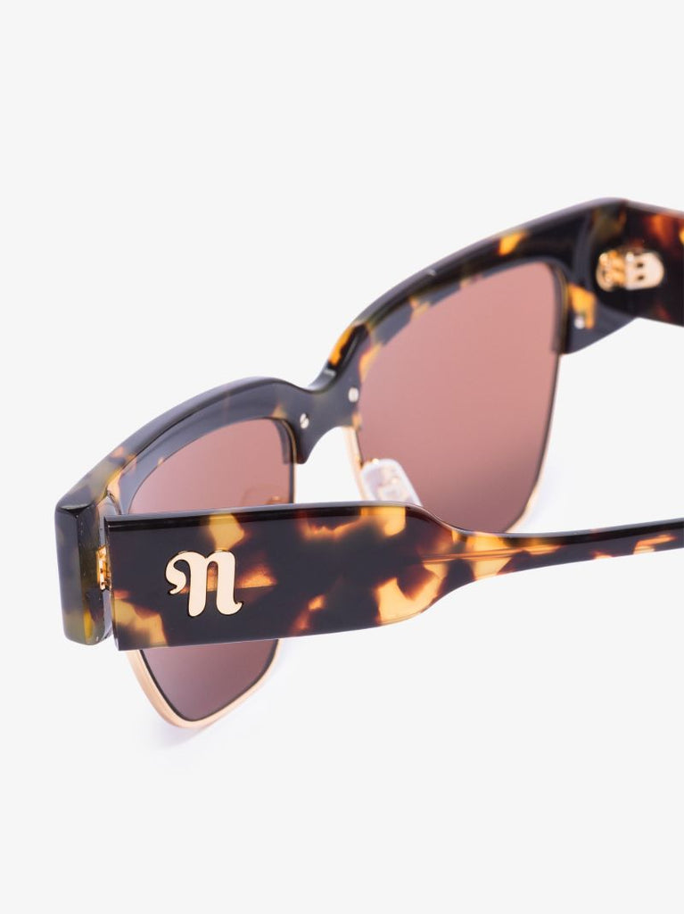 Brown Shako Tortoiseshell Sunglasses