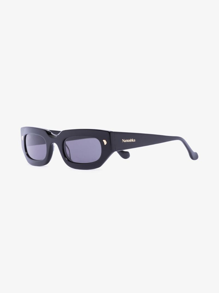 Black Kadee Rectangle Sunglasses