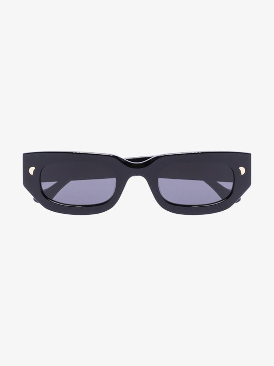 Black Kadee Rectangle Sunglasses