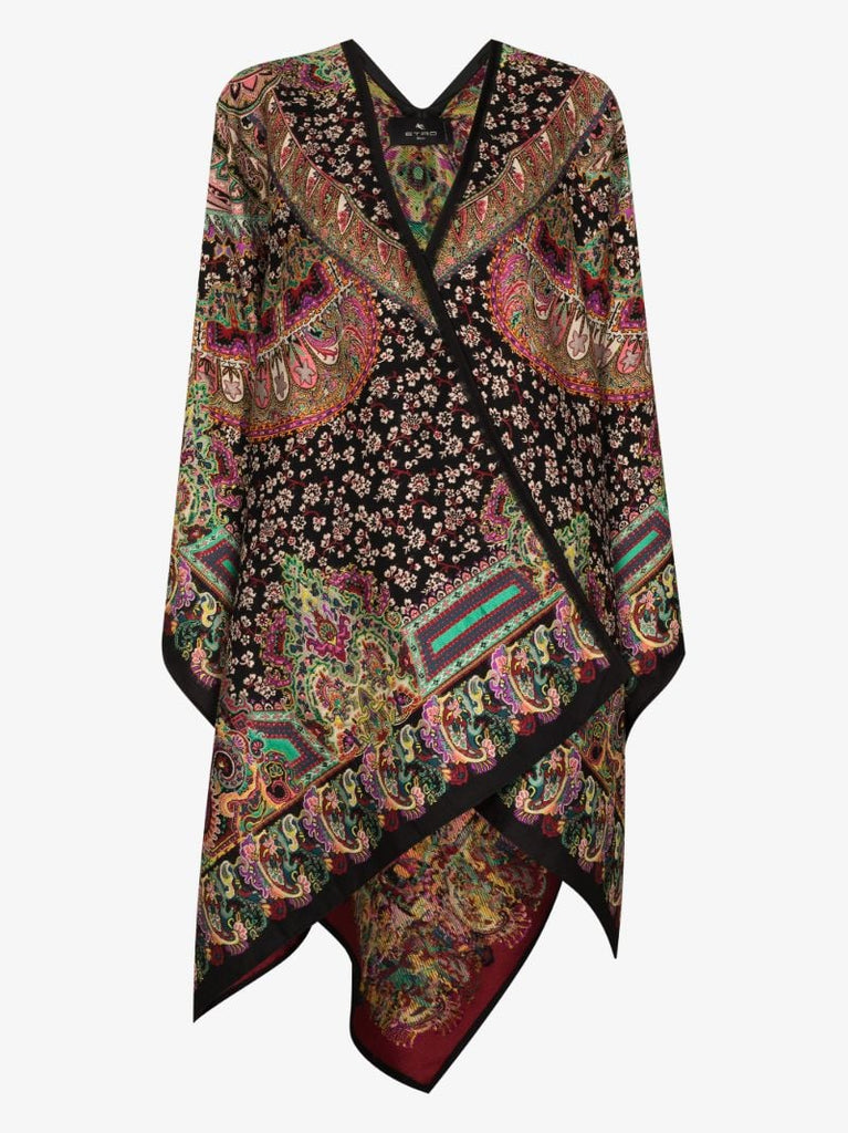 Paisley Jacquard Cape
