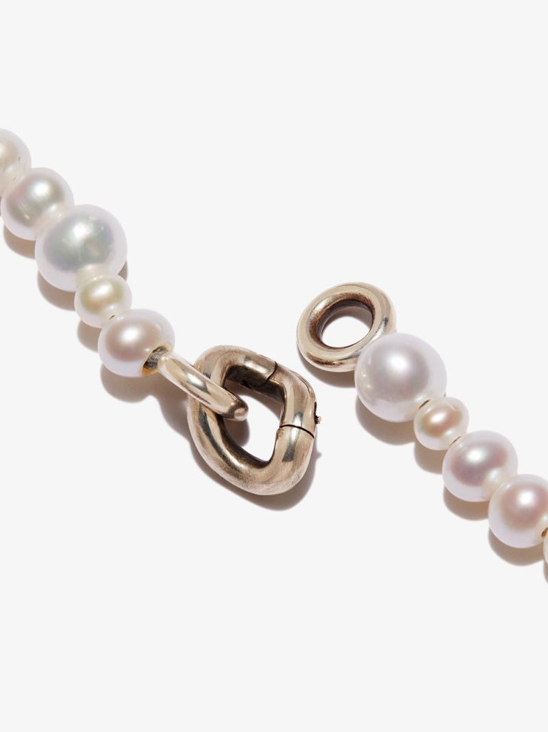 Sterling Silver Perlina Pearl Necklace
