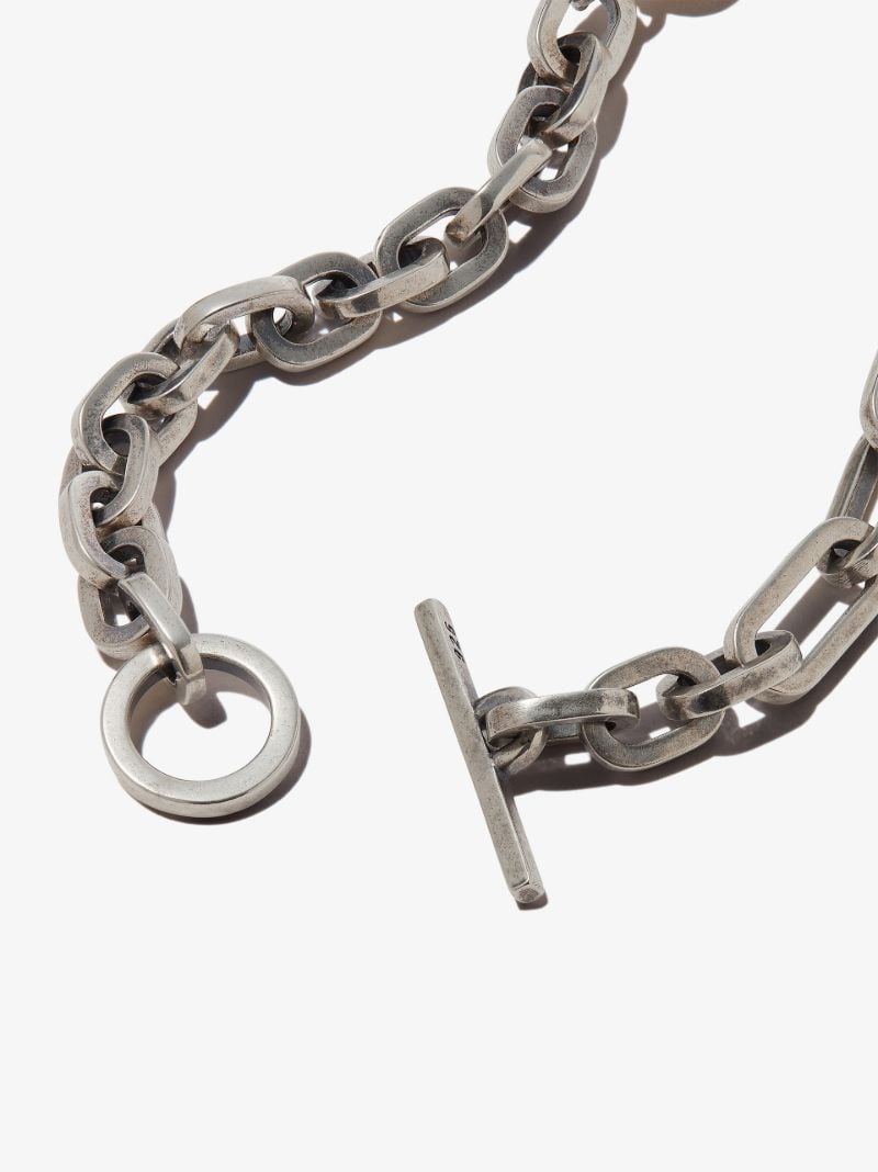 Sterling Silver Elm Trio Pearl Chain Bracelet