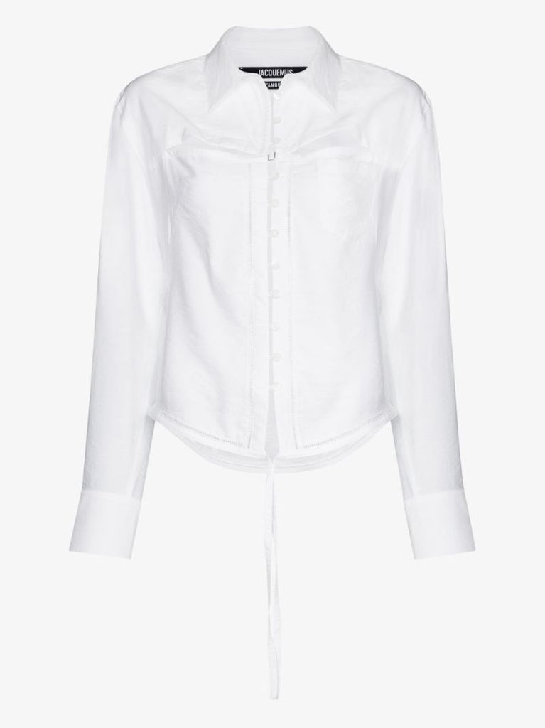 La Chemise Nappe Cutout Shirt