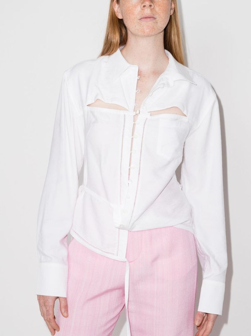 La Chemise Nappe Cutout Shirt