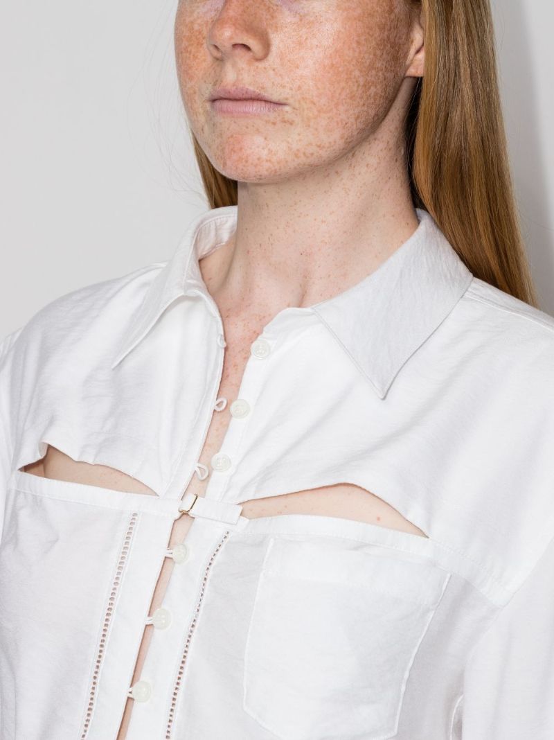 La Chemise Nappe Cutout Shirt