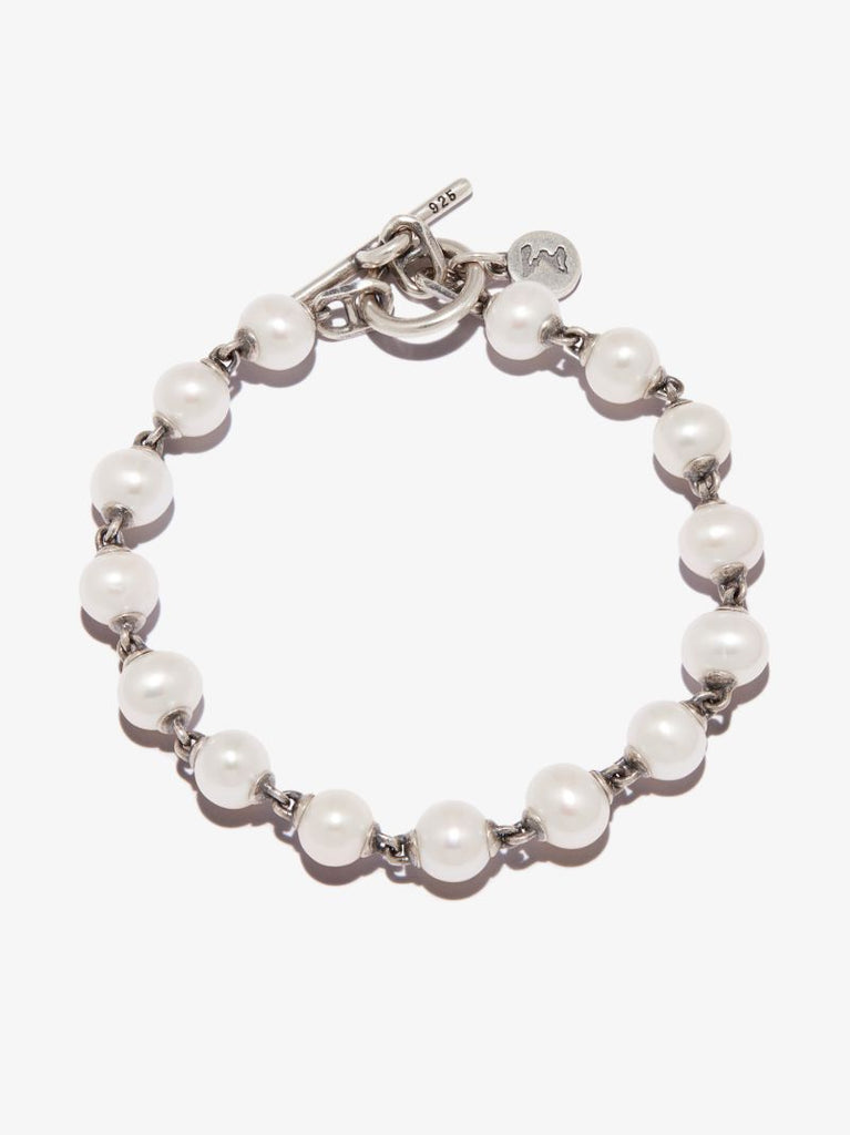 Sterling Silver Consi Pearl Bracelet