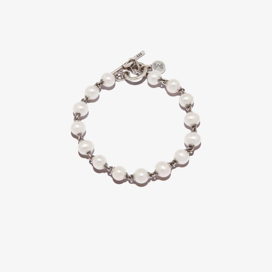 Sterling Silver Consi Pearl Bracelet