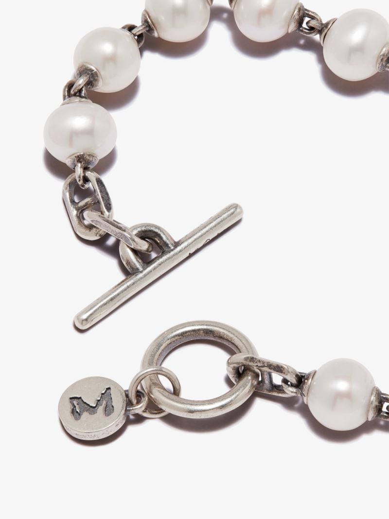 Sterling Silver Consi Pearl Bracelet