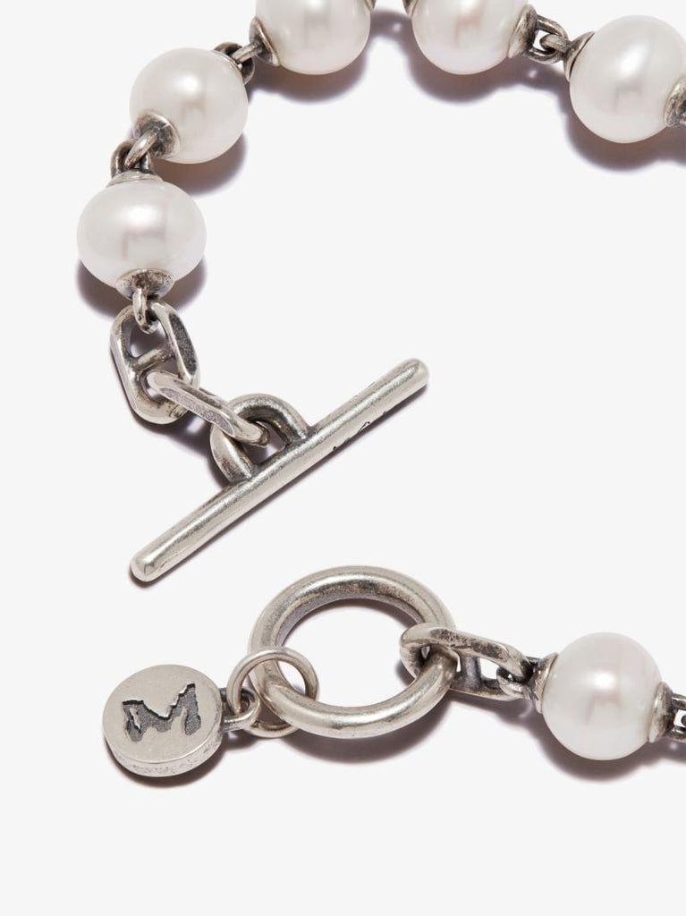 Sterling Silver Consi Pearl Bracelet
