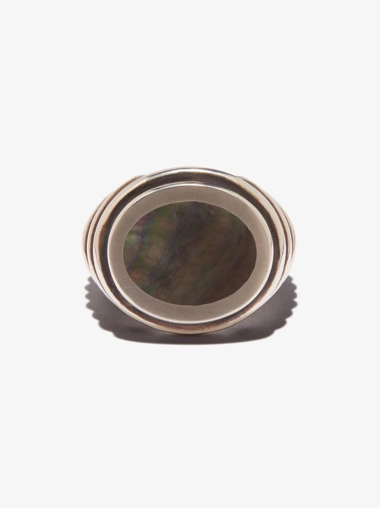 Sterling Silver Grandia Orr Lira Signet Ring