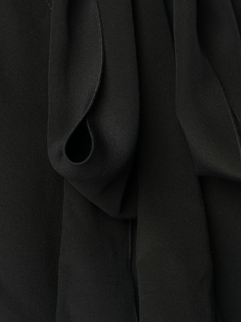 Pussy-bow Silk Blouse